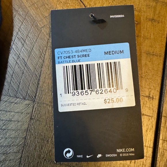 Nike Men's Blue Short Sleeve Tee NWT - Picture 3 of 7